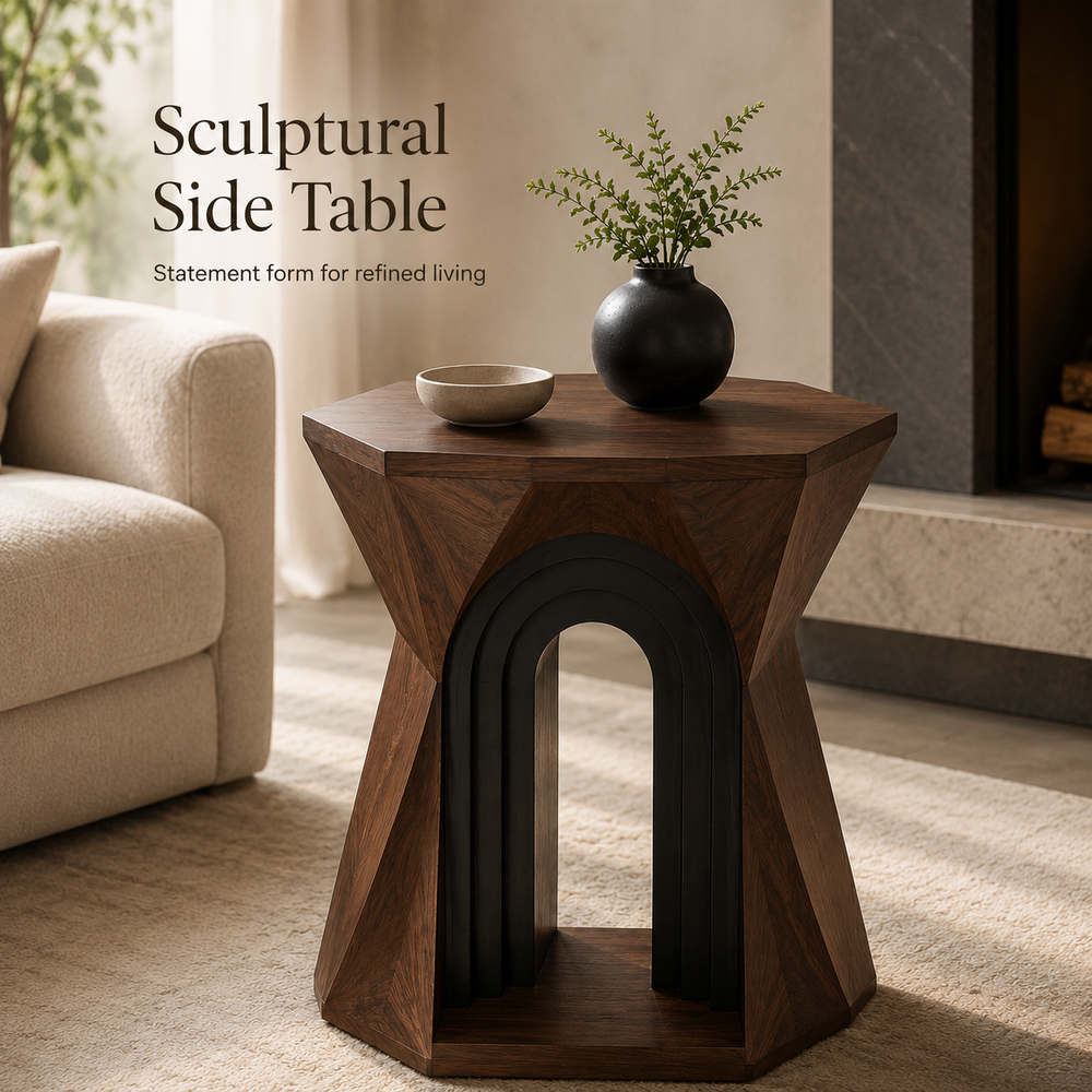 Arden Sculptural Side Table - Design 074 - product image 02