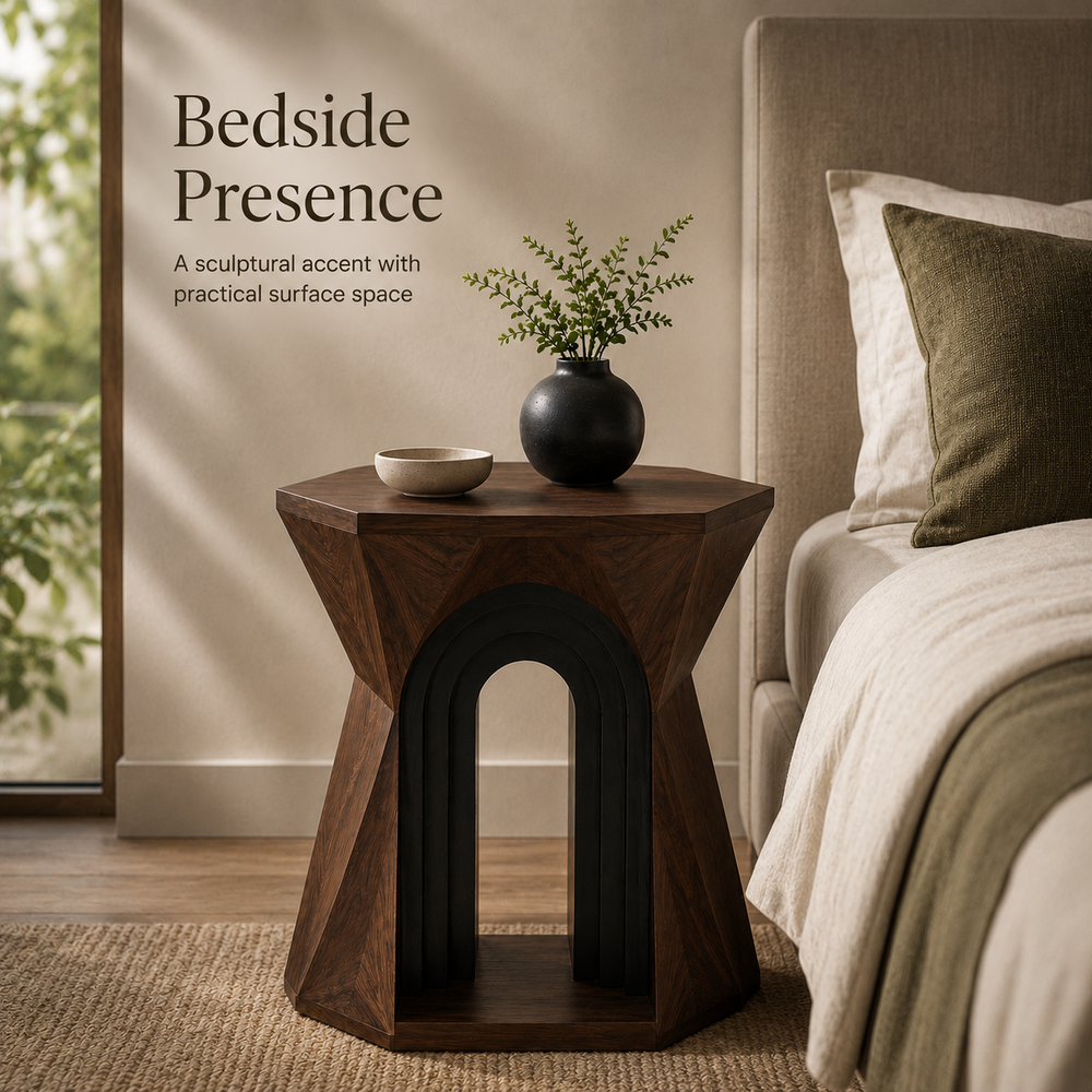 Arden Sculptural Side Table - Design 074 - product image 04