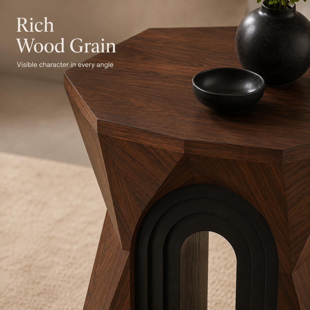 Arden Sculptural Side Table - Design 074 - product image 06