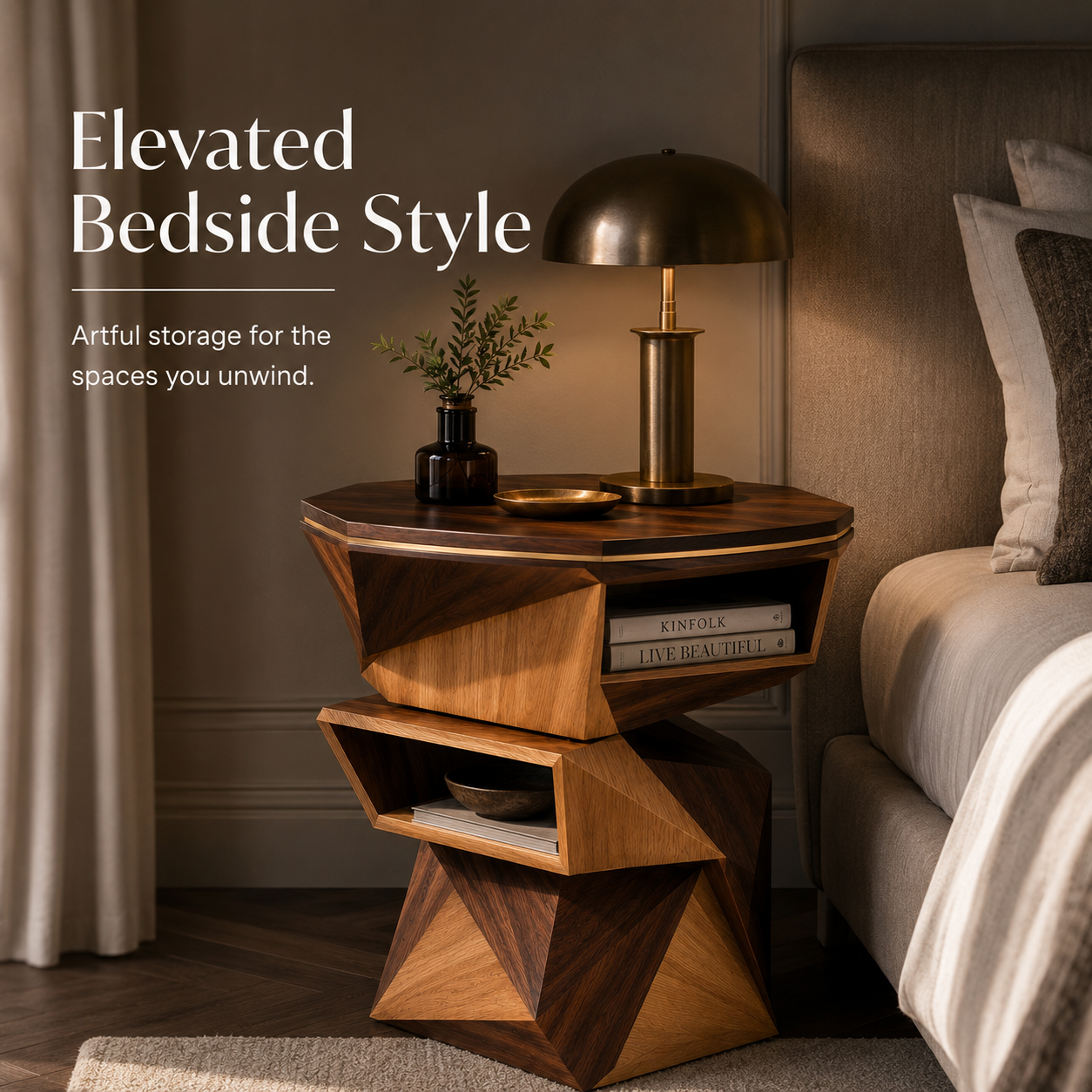 Calder Curved End Table - Design 076 - product image 05