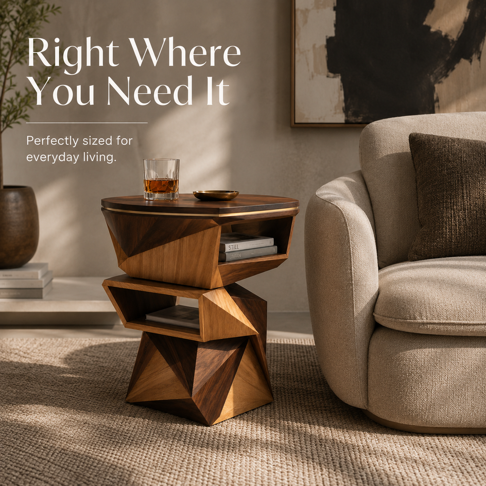 Calder Curved End Table - Design 076 - product image 06