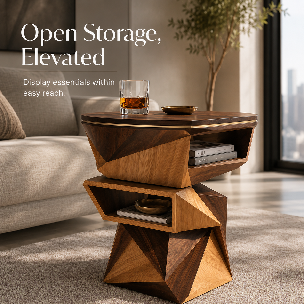 Calder Curved End Table - Design 076 - product image 09