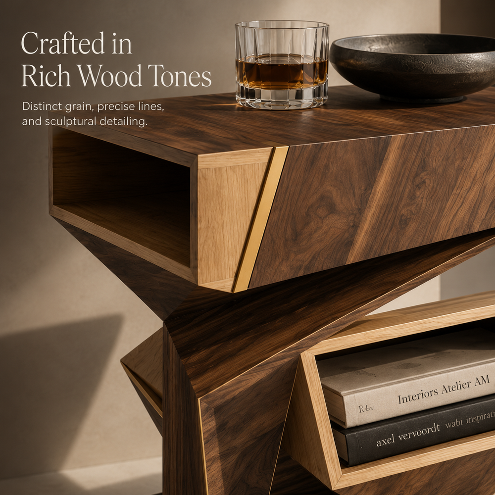 Soren Solid Wood Side Table - Design 077 - product image 07
