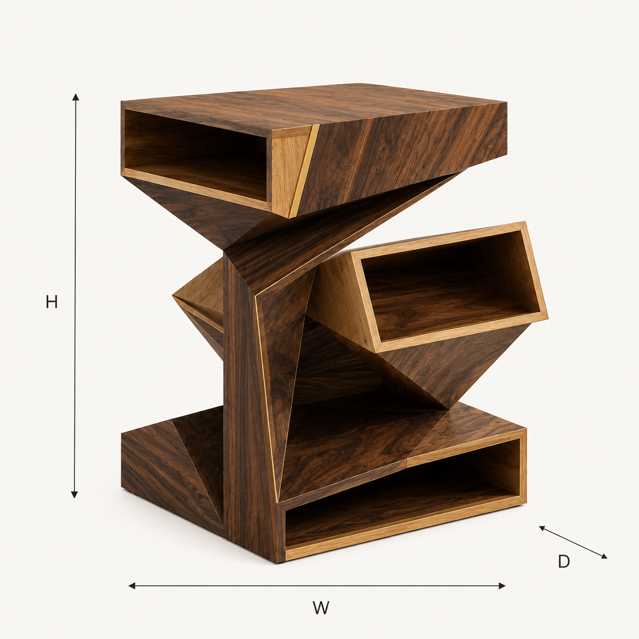 Soren Solid Wood Side Table - Design 077 - product image 08