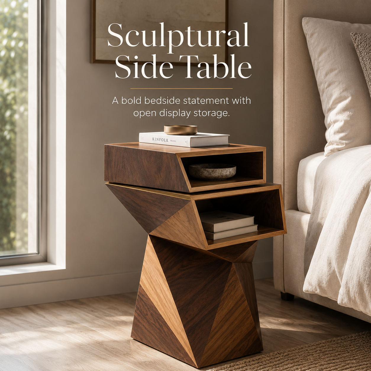 Elara Rounded Accent Table - Design 078 - product image 02