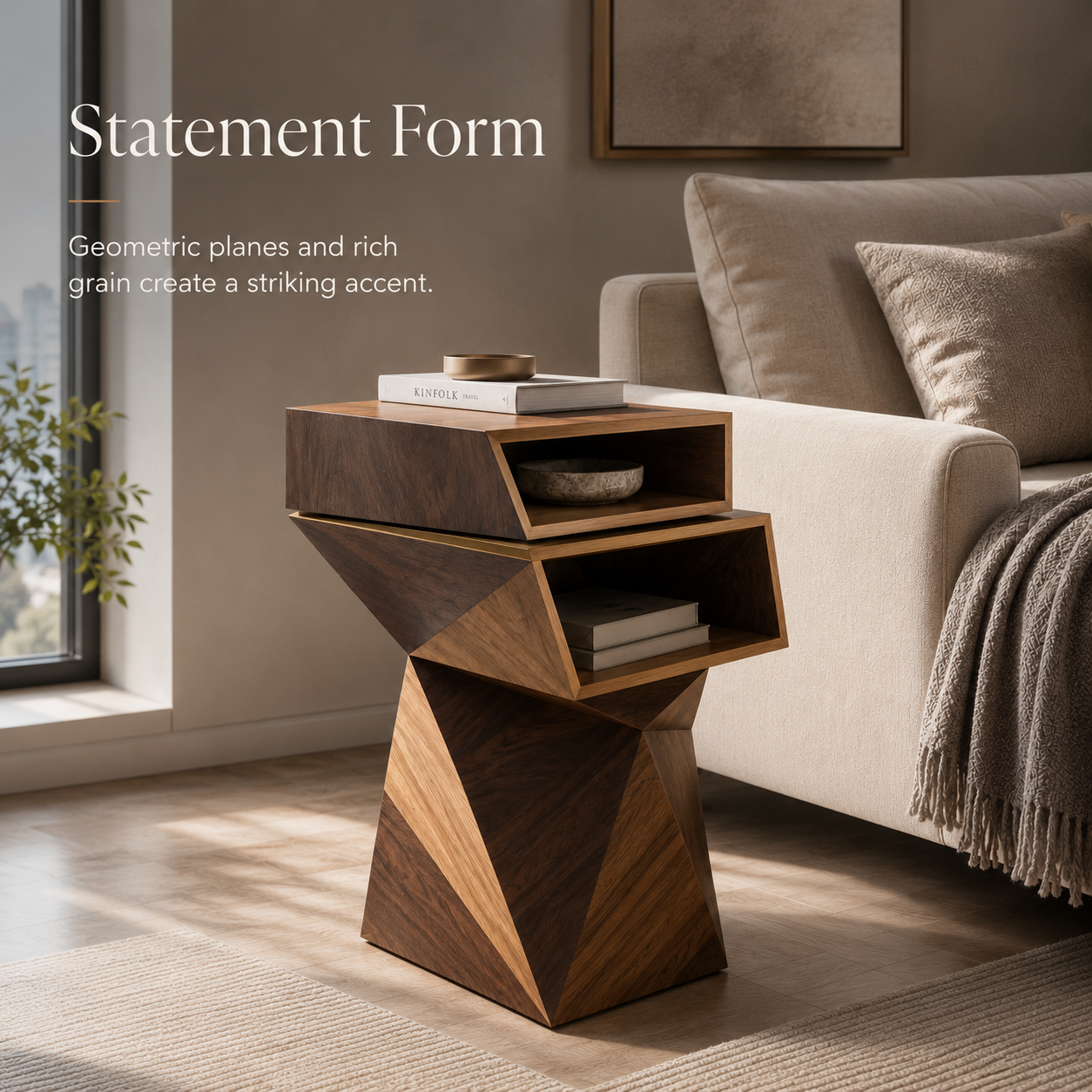 Elara Rounded Accent Table - Design 078 - product image 03