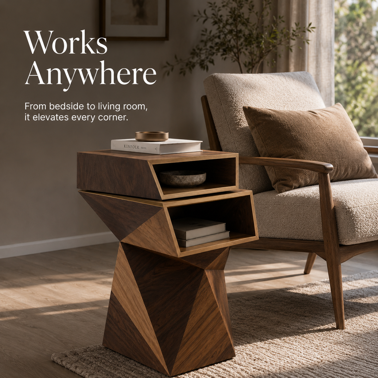 Elara Rounded Accent Table - Design 078 - product image 06