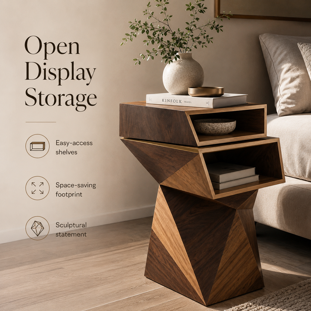 Elara Rounded Accent Table - Design 078 - product image 09