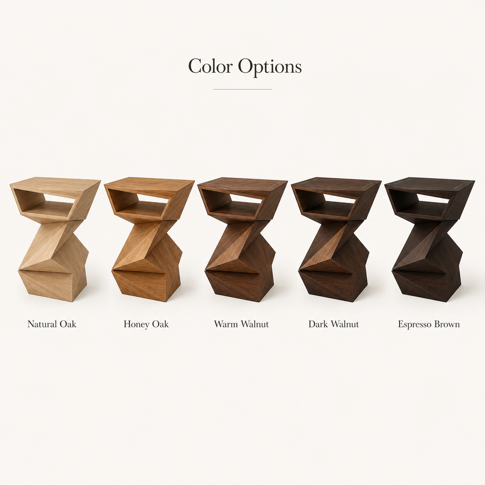 Liora Warm Wood Side Table - Design 081 - product image 11