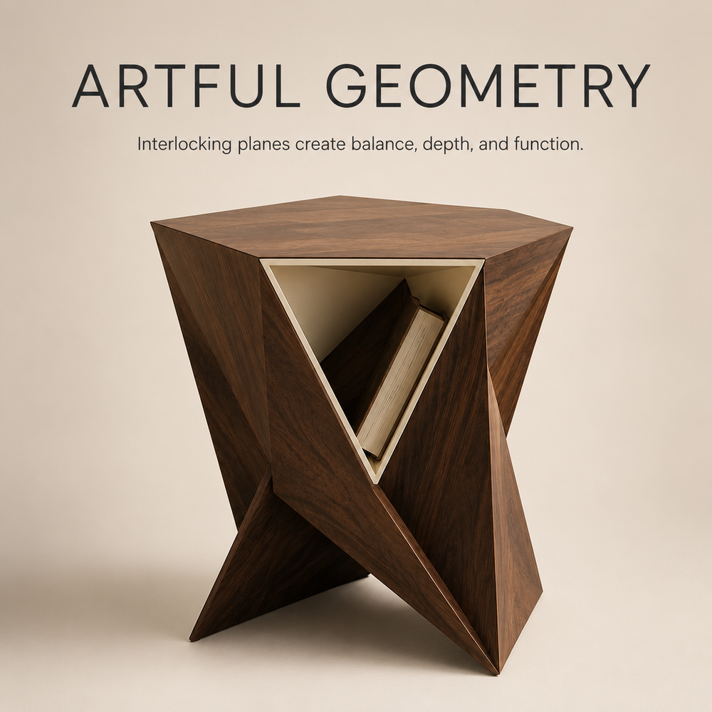 Arden Sculptural Side Table - Design 082 - product image 03