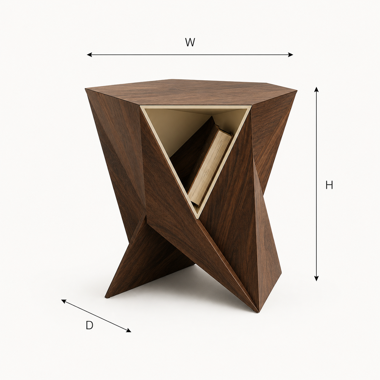 Arden Sculptural Side Table - Design 082 - product image 09