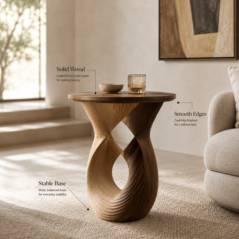 Calder Curved End Table - Design 084 - alternate PDP image 09