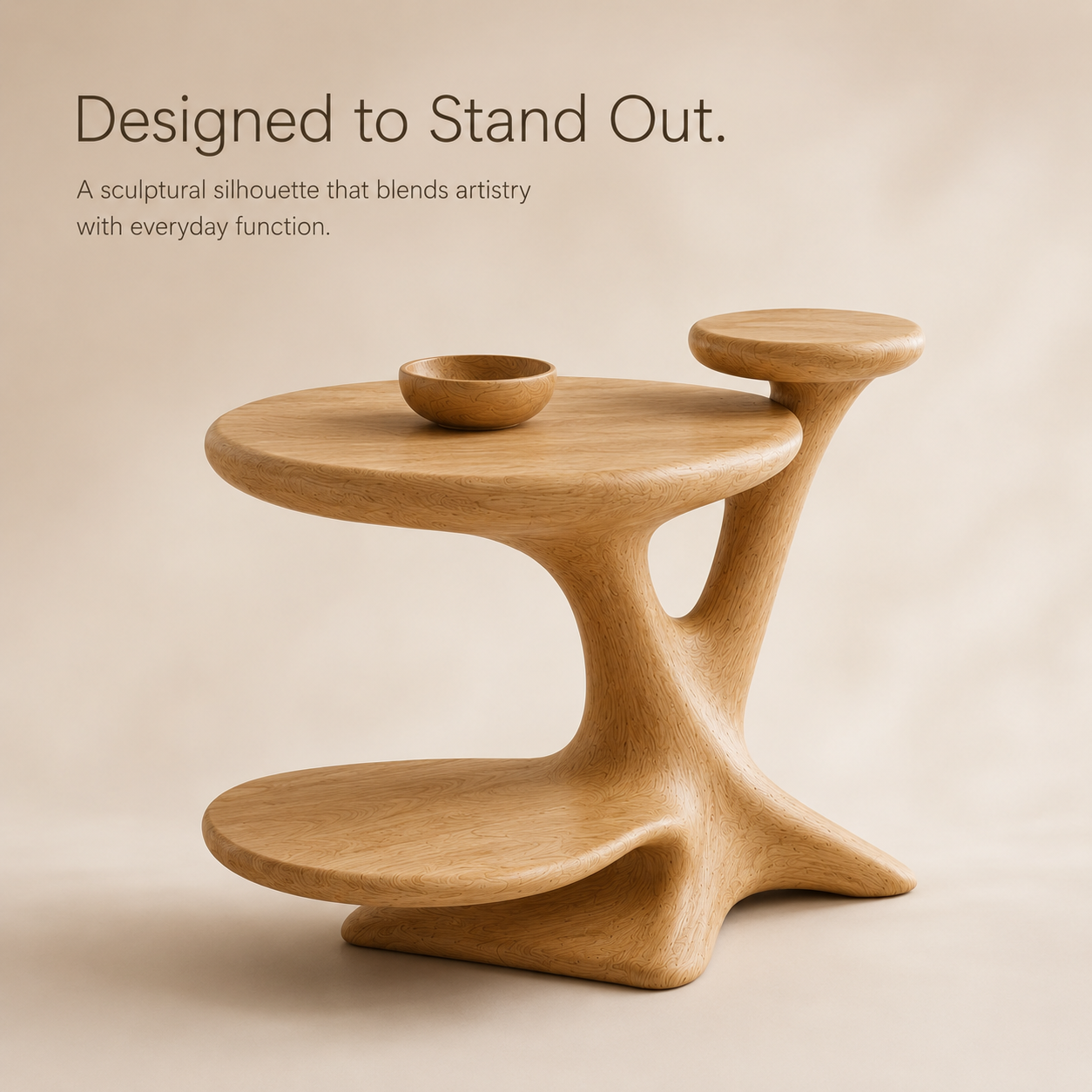 Calder Curved End Table - Design 084 - product image 03
