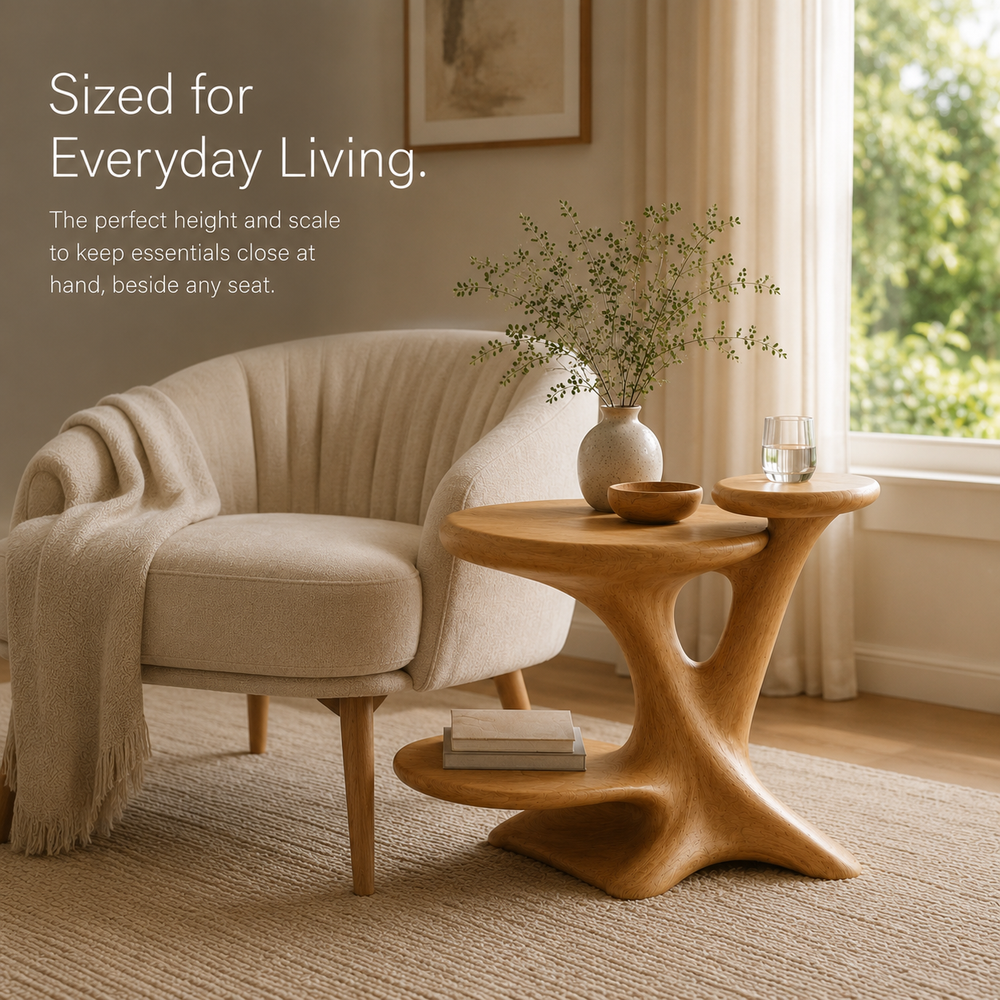 Calder Curved End Table - Design 084 - product image 04