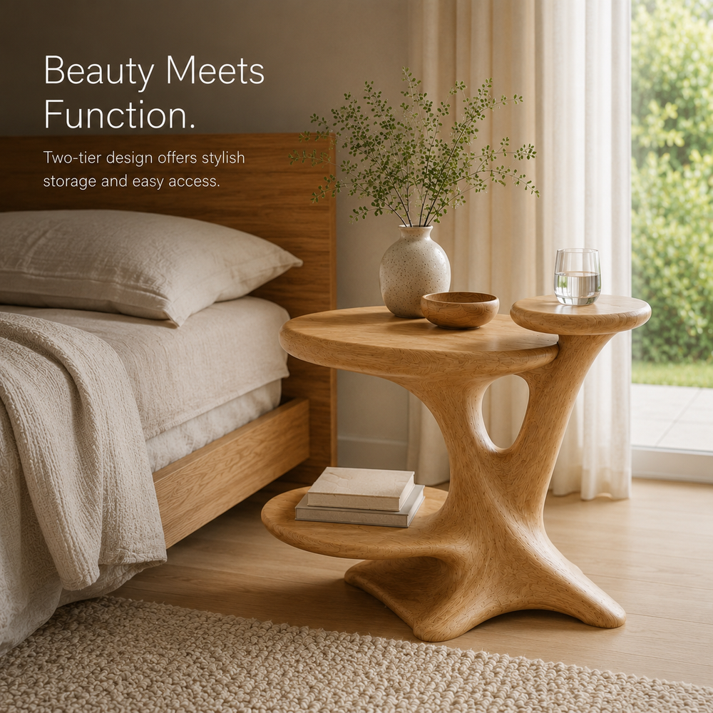 Calder Curved End Table - Design 084 - product image 06