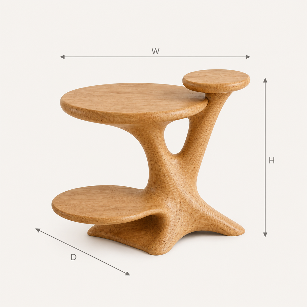 Calder Curved End Table - Design 084 - product image 09