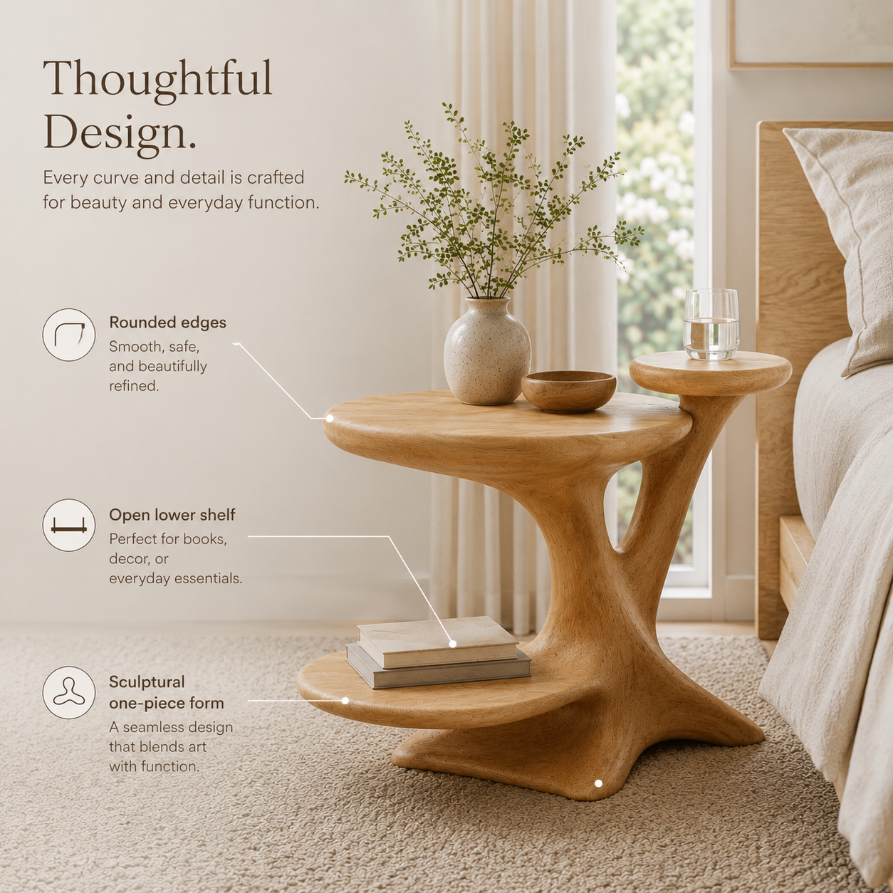 Calder Curved End Table - Design 084 - product image 10
