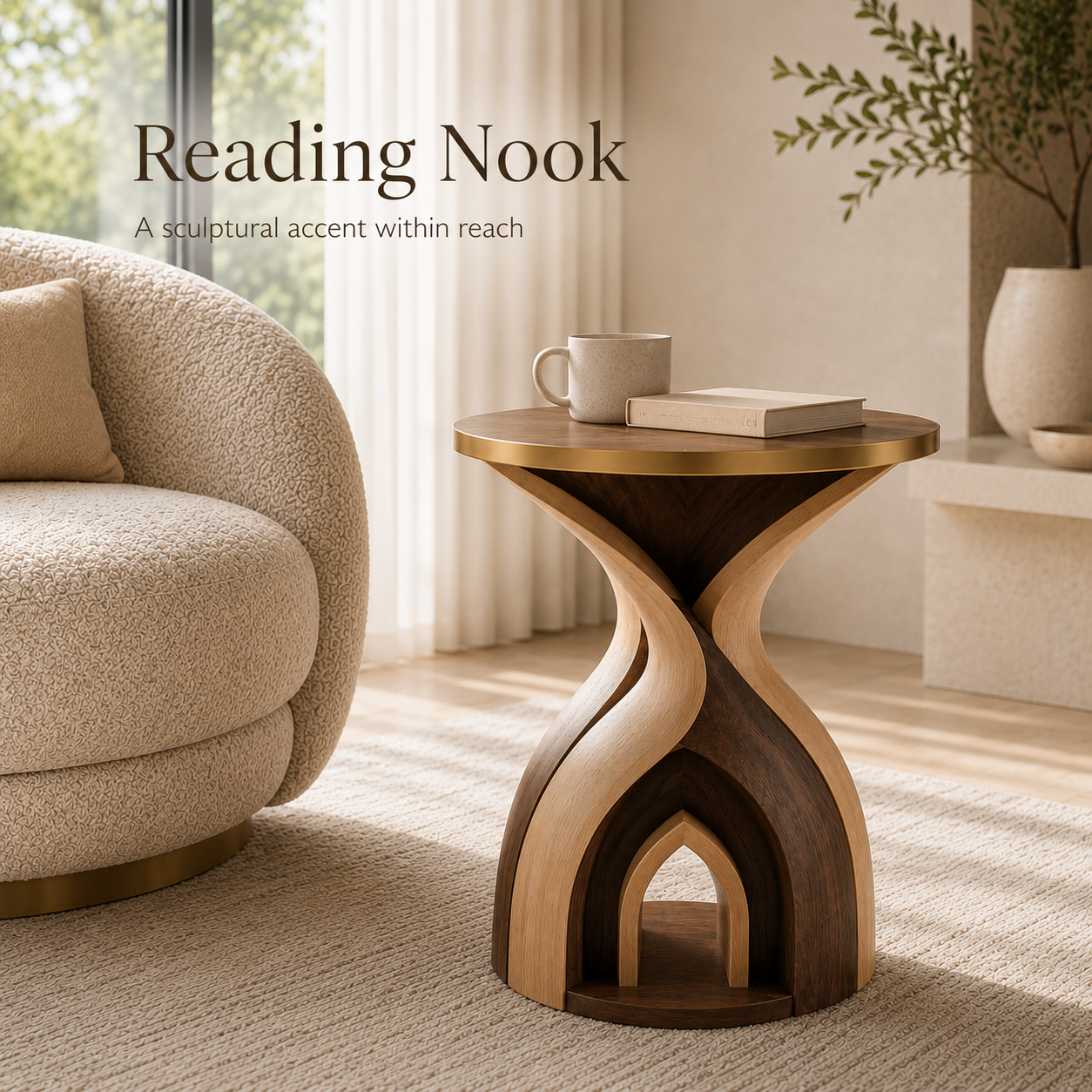 Soren Solid Wood Side Table - Design 085 - product image 05