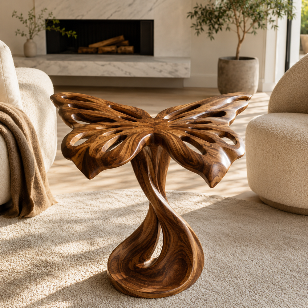 Elara Rounded Accent Table - Design 086 - alternate PDP image 01