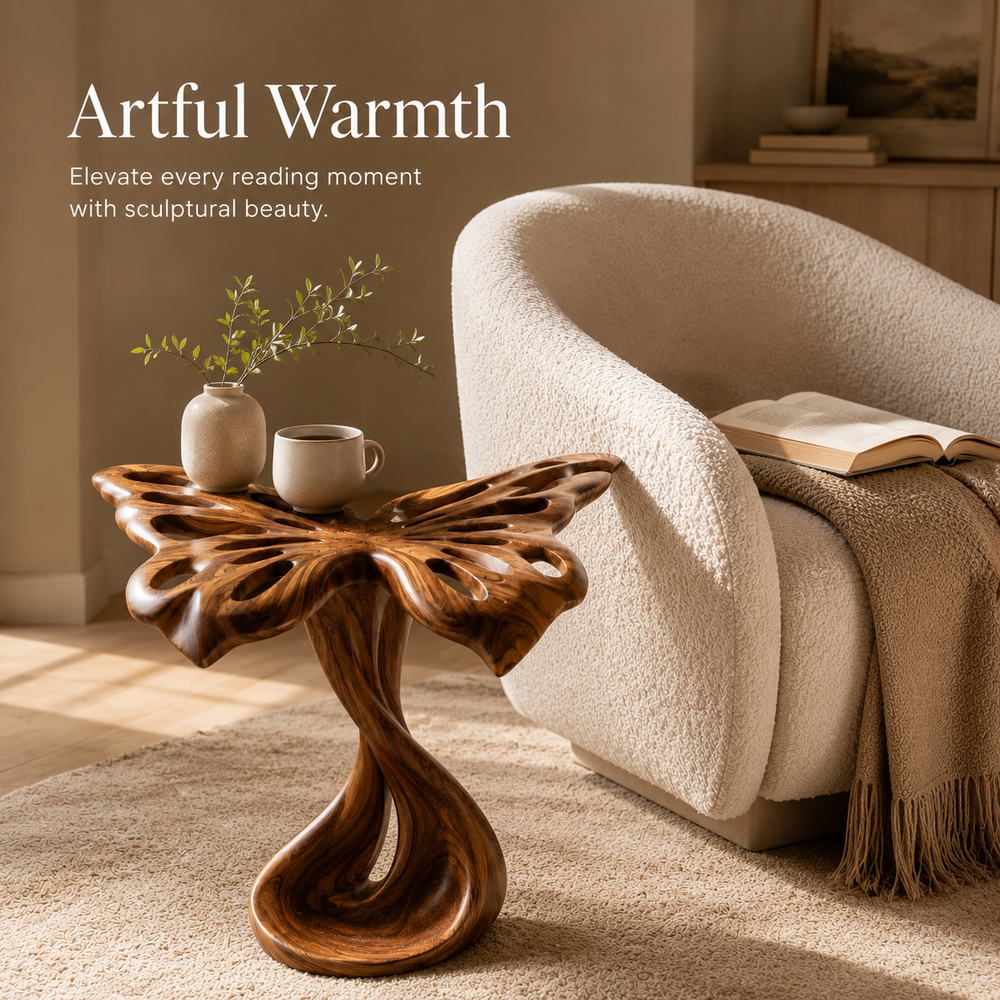 Elara Rounded Accent Table - Design 086 - alternate PDP image 04