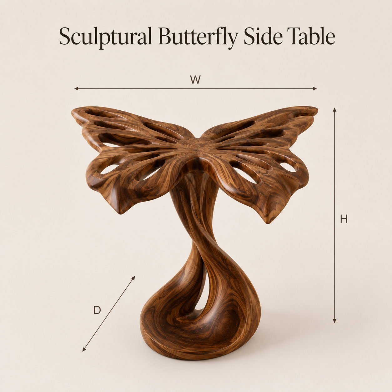 Elara Rounded Accent Table - Design 086 - alternate PDP image 05