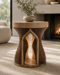Elara Rounded Accent Table - Design 086 - main view