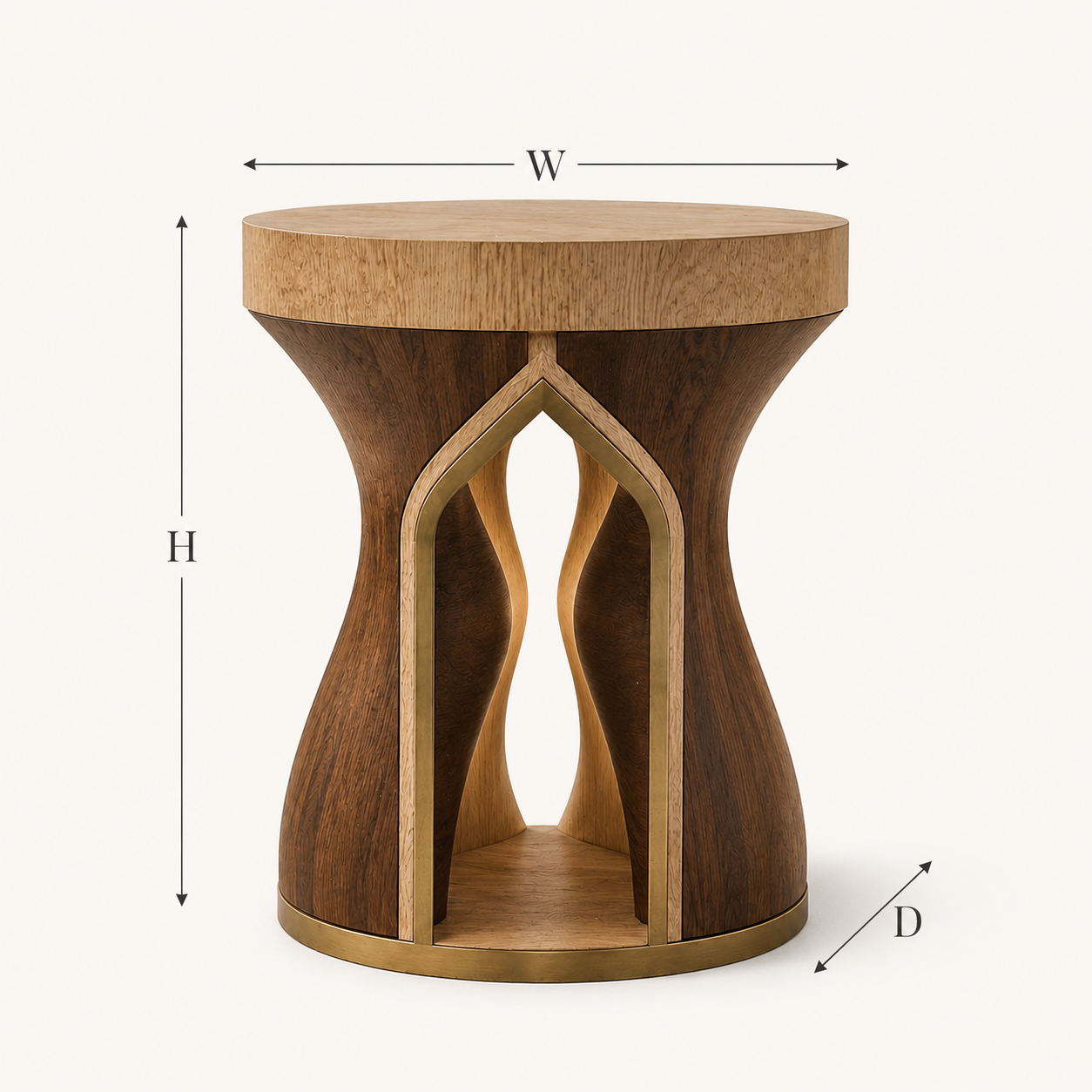 Elara Rounded Accent Table - Design 086 - product image 10