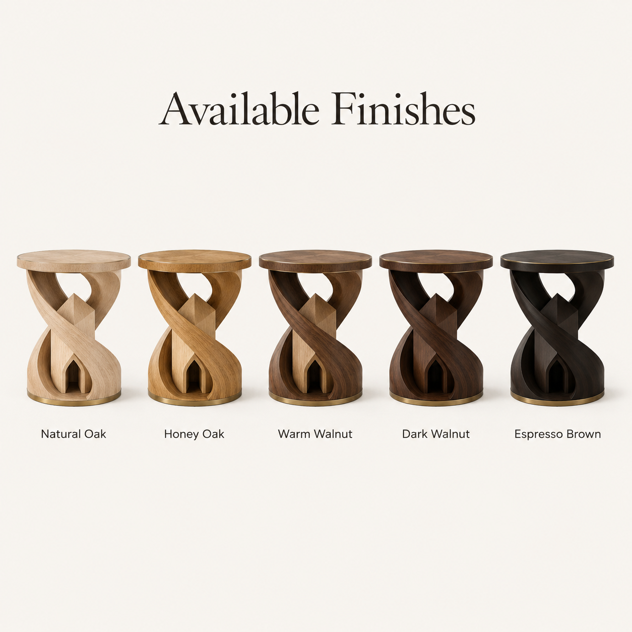 Liora Warm Wood Side Table - Design 089 - product image 11