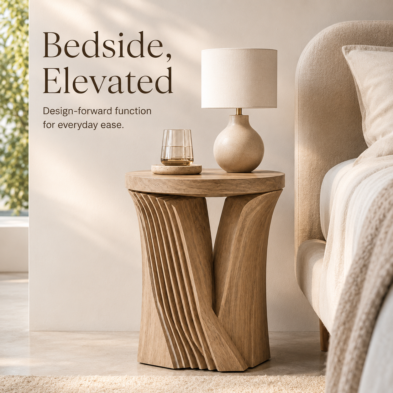 Arden Sculptural Side Table - Design 090 - product image 06