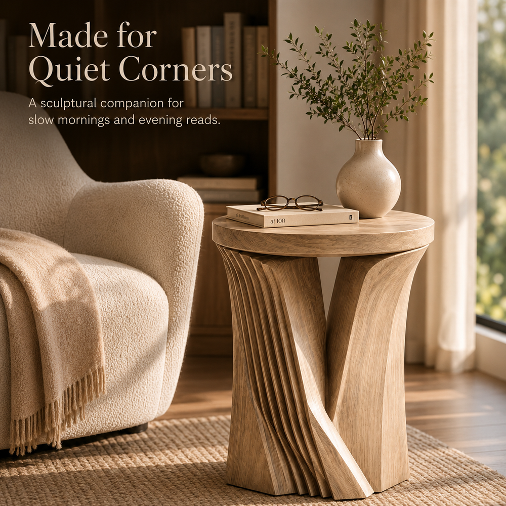 Arden Sculptural Side Table - Design 090 - product image 08