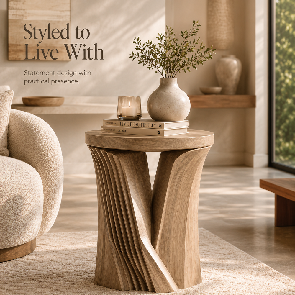 Arden Sculptural Side Table - Design 090 - product image 11
