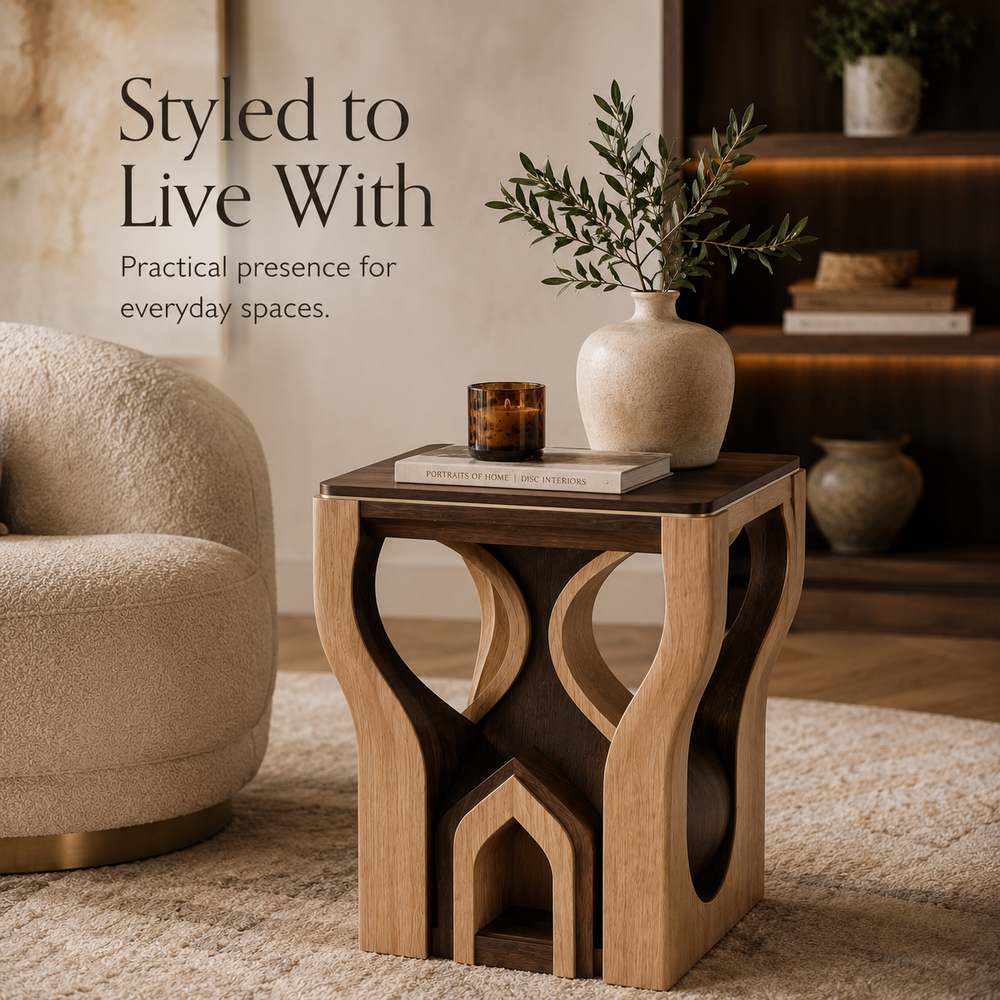 Calder Curved End Table - Design 092 - product image 04