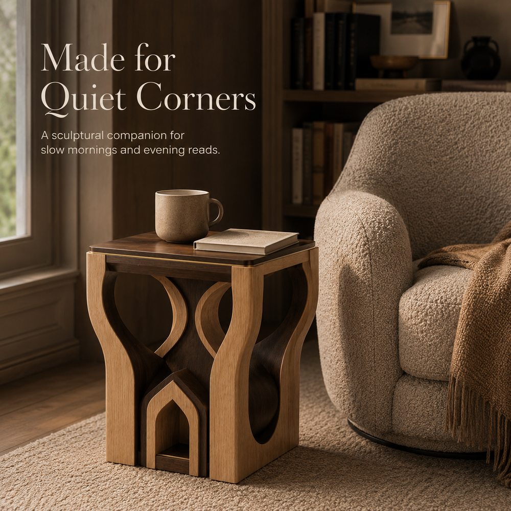 Calder Curved End Table - Design 092 - product image 07