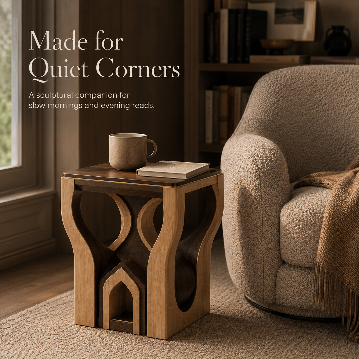 Calder Curved End Table - Design 092 - product image 07