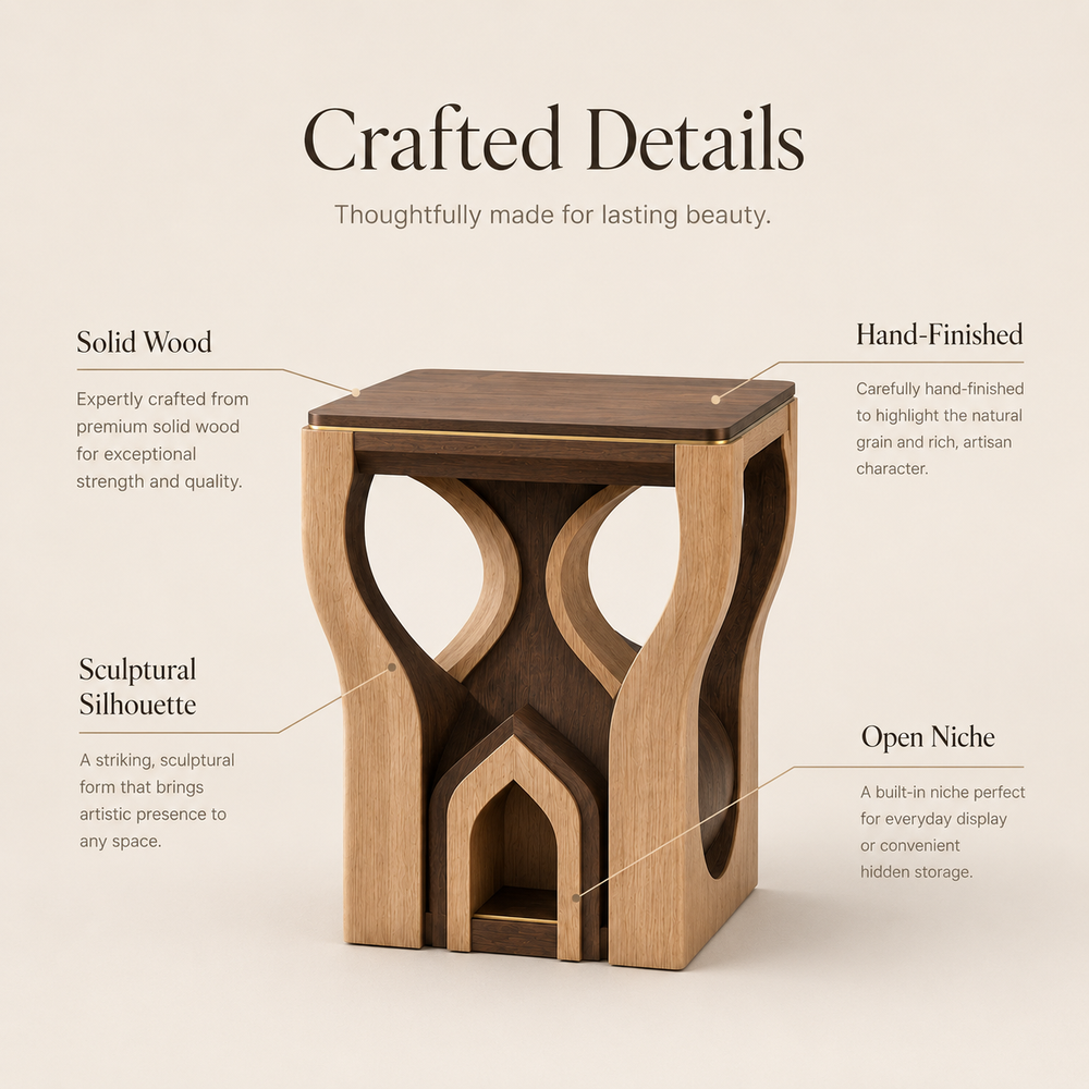 Calder Curved End Table - Design 092 - product image 10