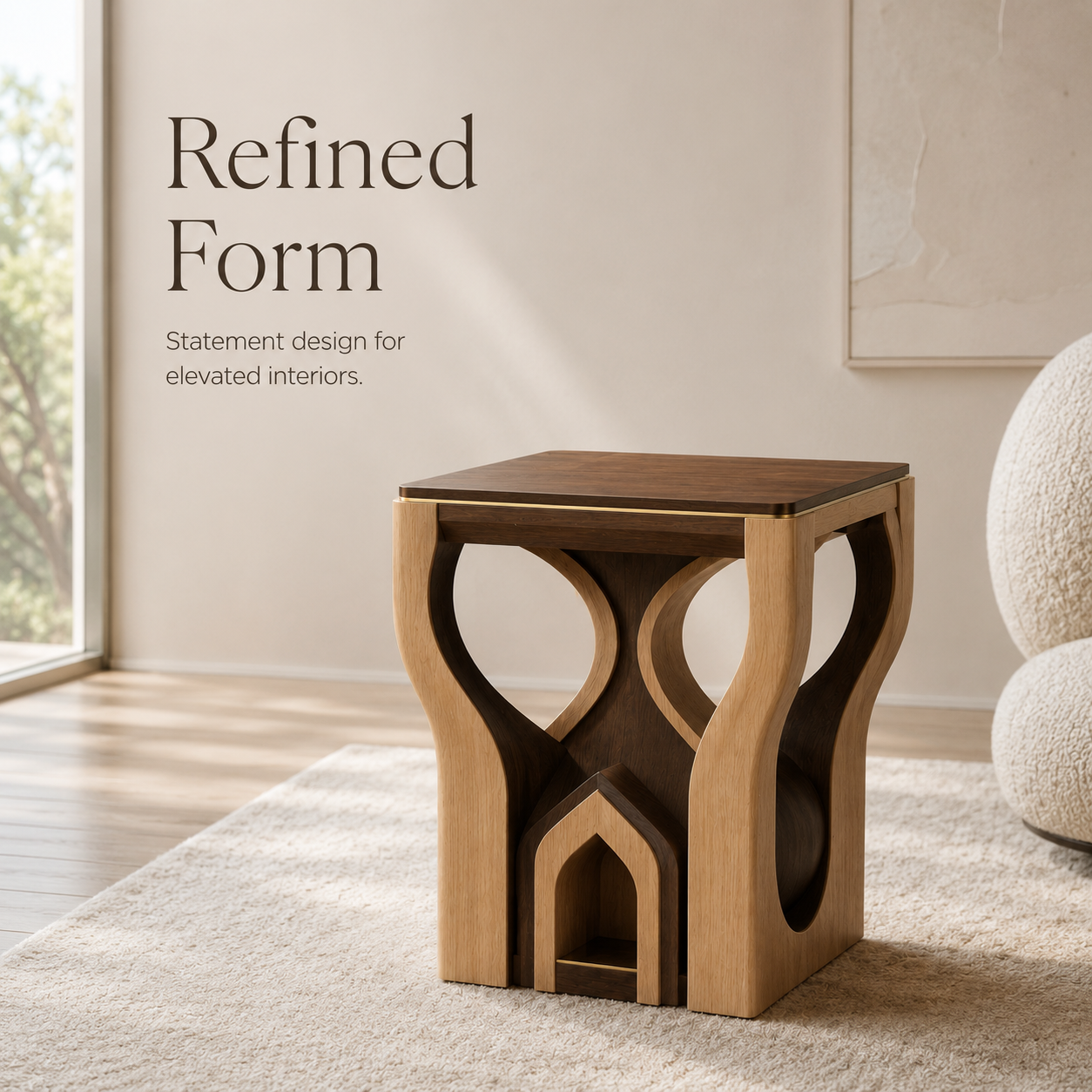 Calder Curved End Table - Design 092 - product image 11