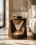 Soren Solid Wood Side Table - Design 093 - main view