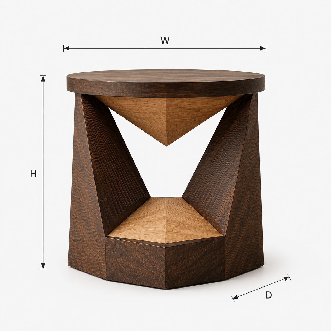 Soren Solid Wood Side Table - Design 093 - product image 10