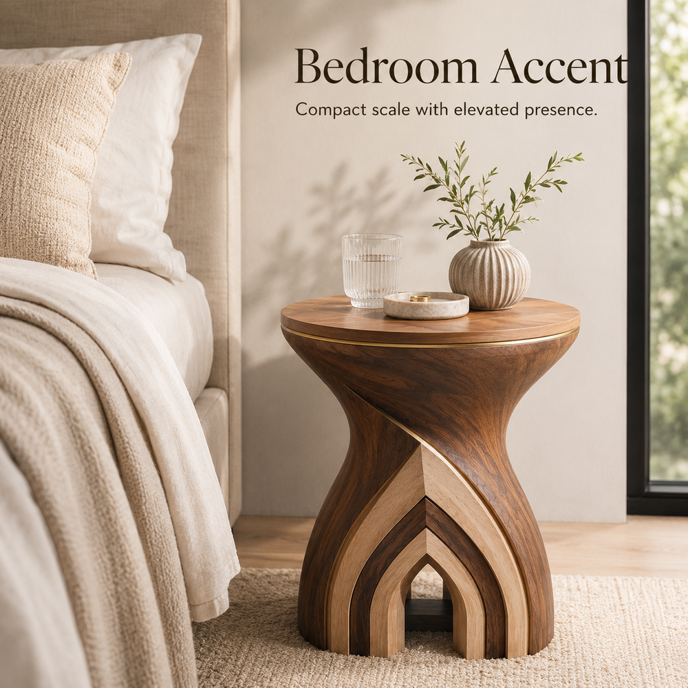 Elara Rounded Accent Table - Design 094 - product image 05