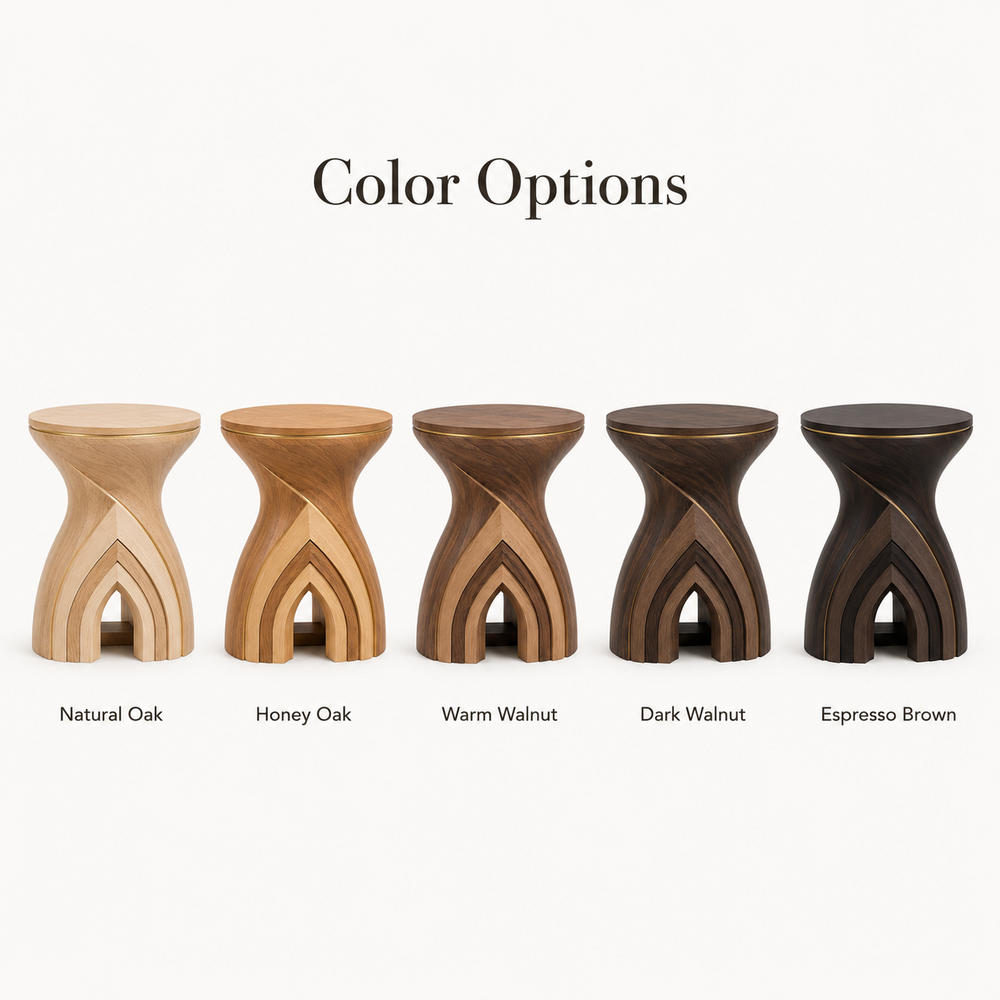 Elara Rounded Accent Table - Design 094 - product image 11