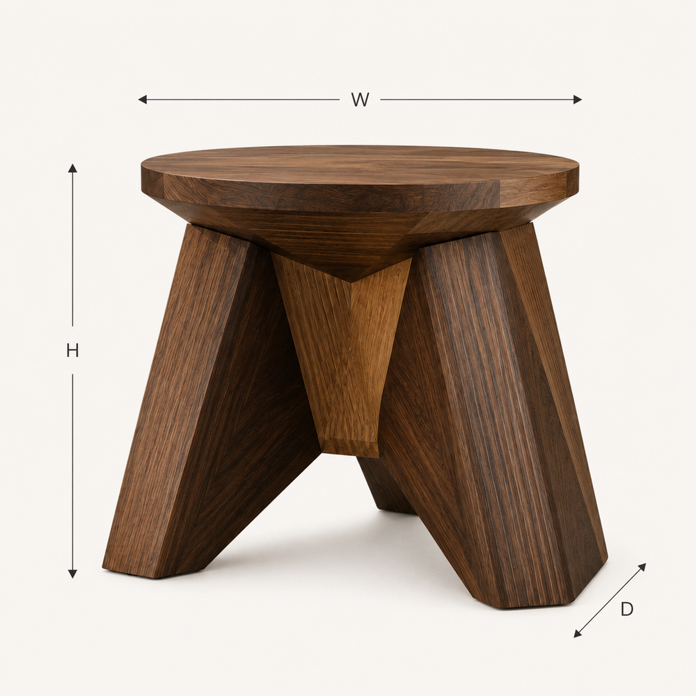 Arden Sculptural Side Table - Design 098 - product image 10
