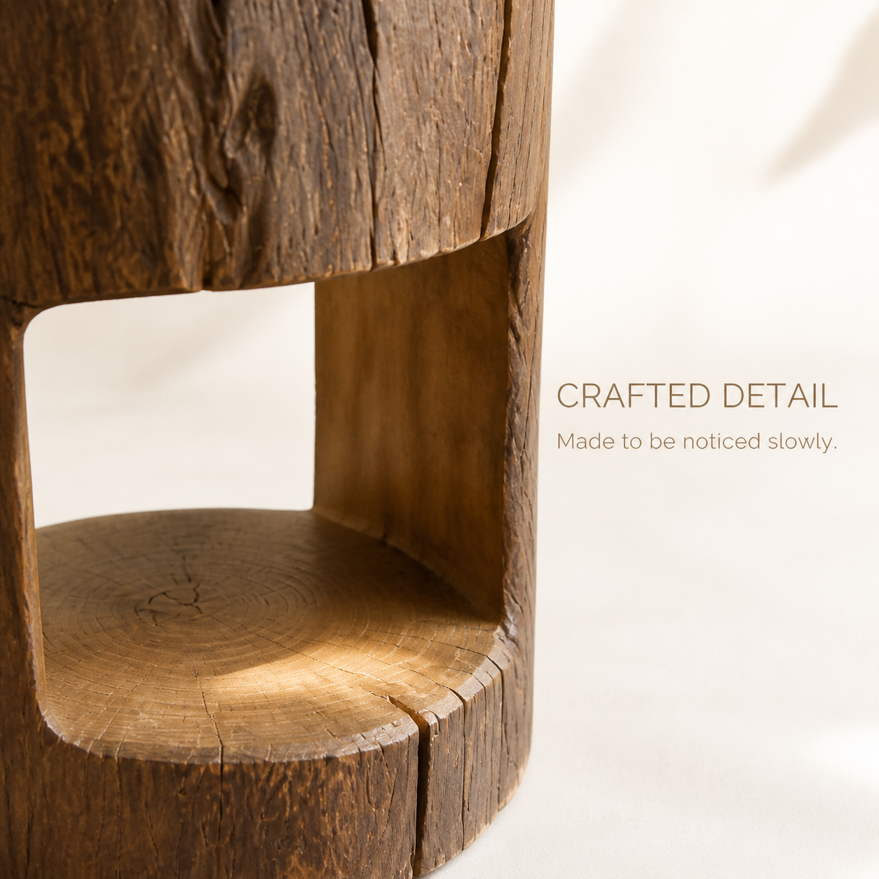 Soren Solid Wood Stump Nesting Table Set - product image 07