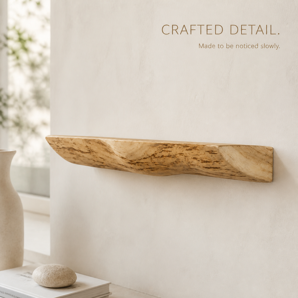 Rowan Branch Live Edge Wall Shelf - product image 07