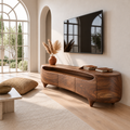 Cedarvale Sculptural Solid Wood TV Stand - Design 138 - original main view