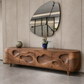 Juniper Sculptural Solid Wood TV Stand - Design 145 - original main view