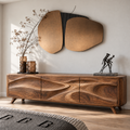 Marwick Sculptural Solid Wood TV Stand - Design 148 - original main view