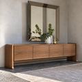 Cotswell Sculptural Solid Wood TV Stand - Design 161 - original main view