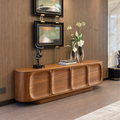 Dalesford Sculptural Solid Wood TV Stand - Design 162 - original main view