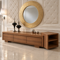 Norwood Sculptural Solid Wood TV Stand - Design 171 - original main view