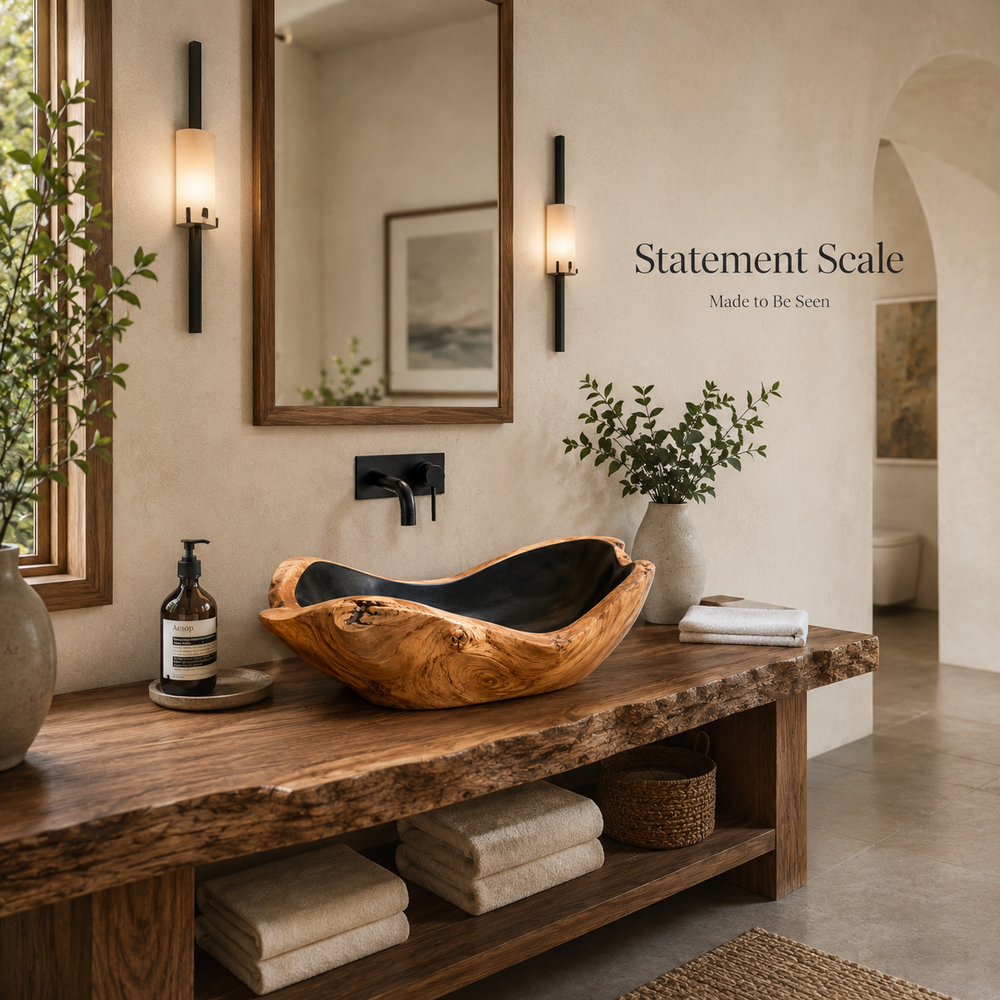 Arden Natural Stone Vessel Sink - Design 001 - product image 04